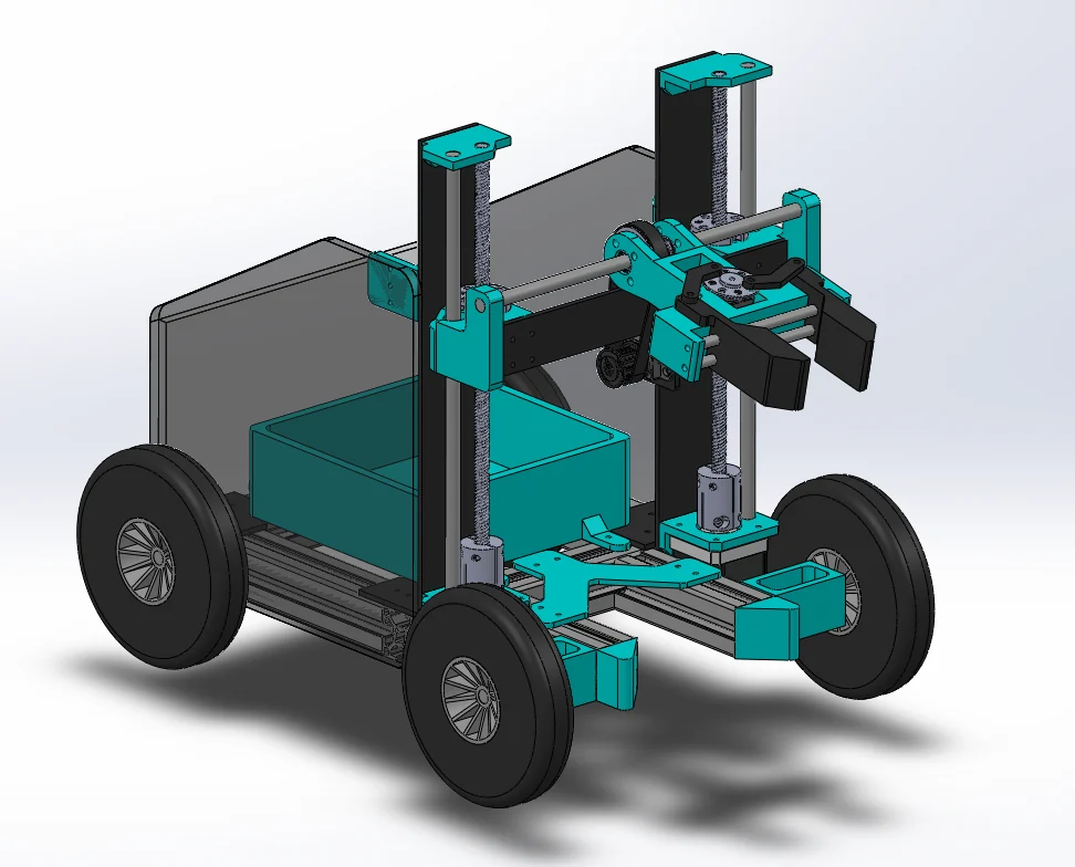 Full robot CAD assembly