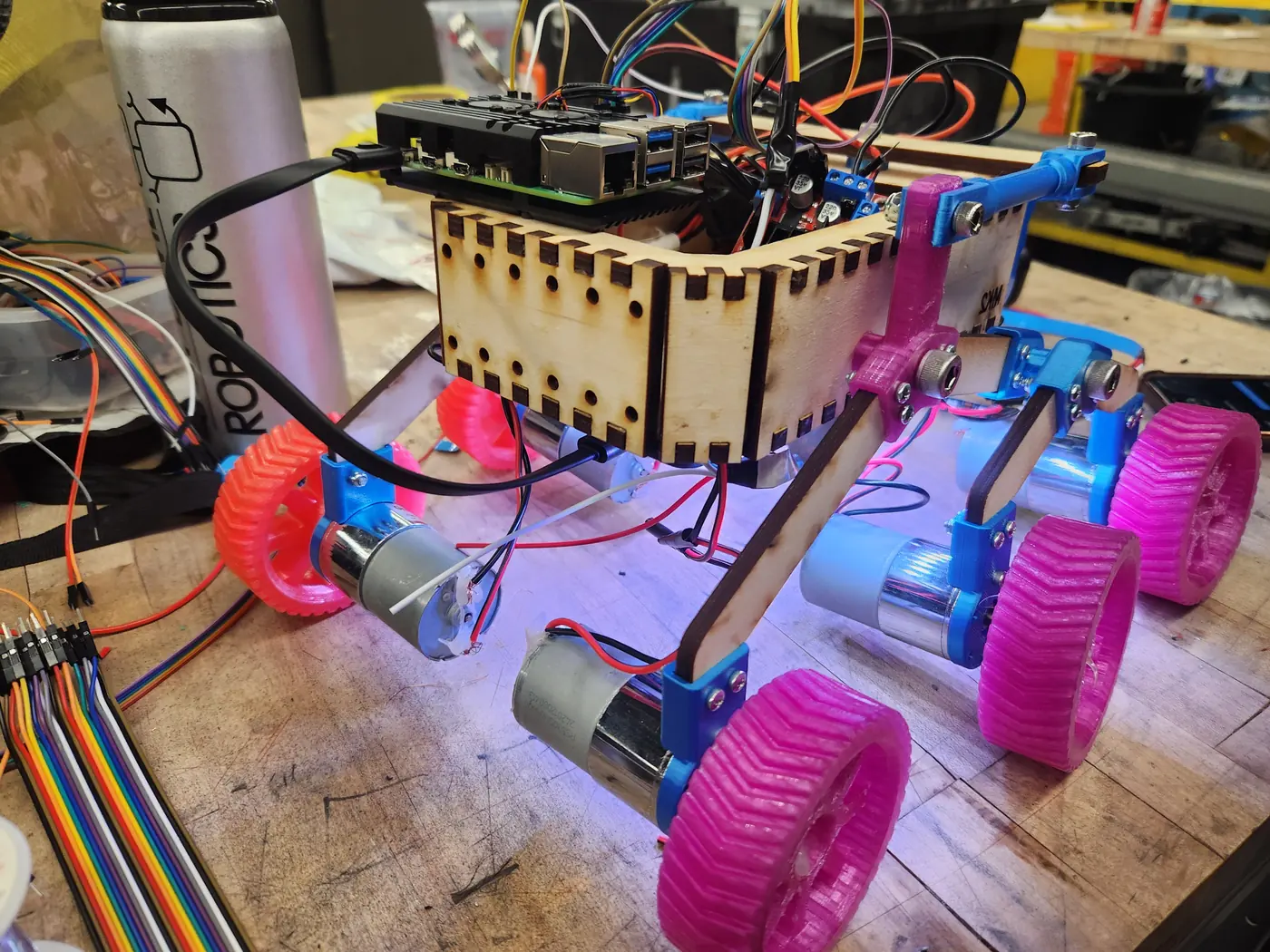 NOMAD electronics during integration